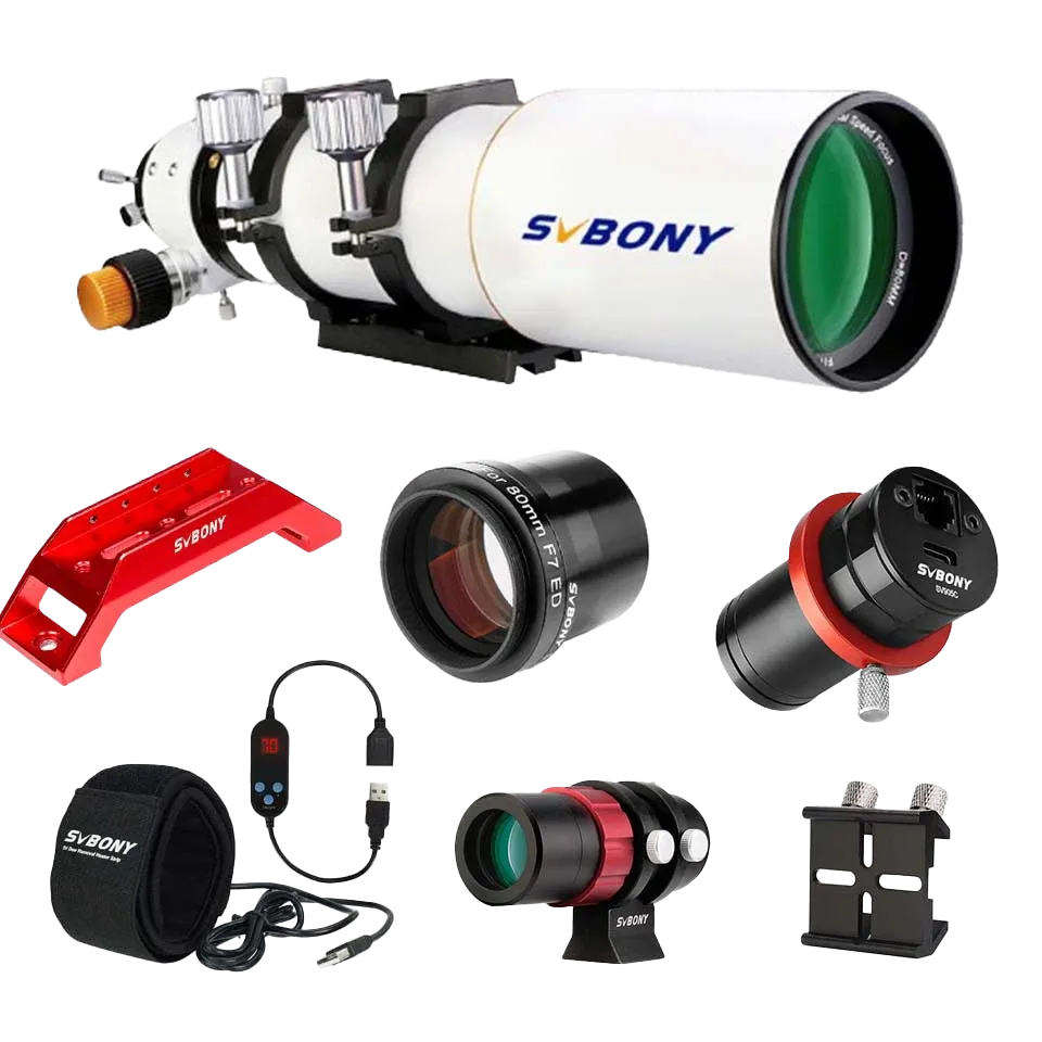 SV503 80/102 ED F7 Refractor Telescope Set for Deep Space Photography 004