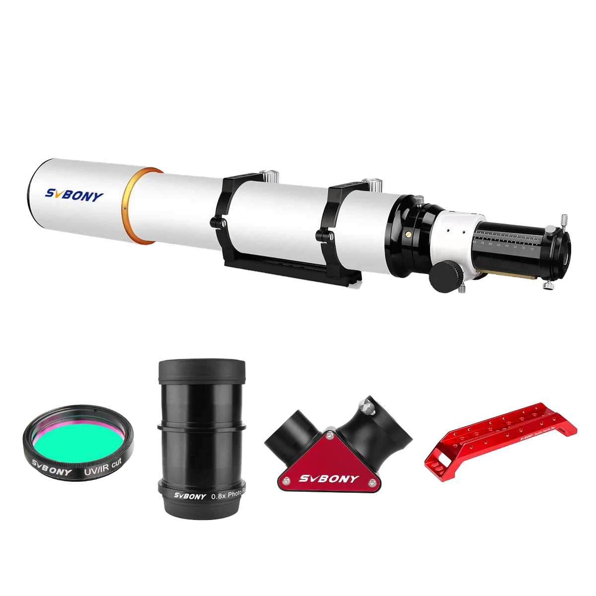 SV503 102ED Telescope Bundle Set For Visual Observation & Planetary Imaging