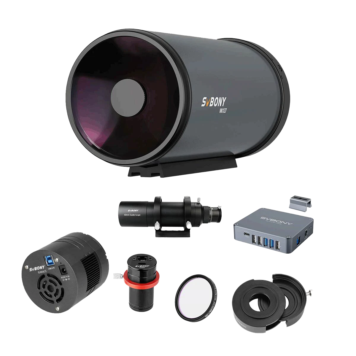 The MK127 Deep-Sky Photography Kit Idea for Planetary Nebulae & Globular Clusters