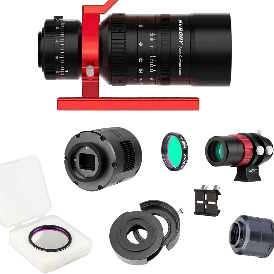 SV555 Astrophotography Telescope APO 54mm f/4.5 Astrograph Camera Lens - CMOS Camera