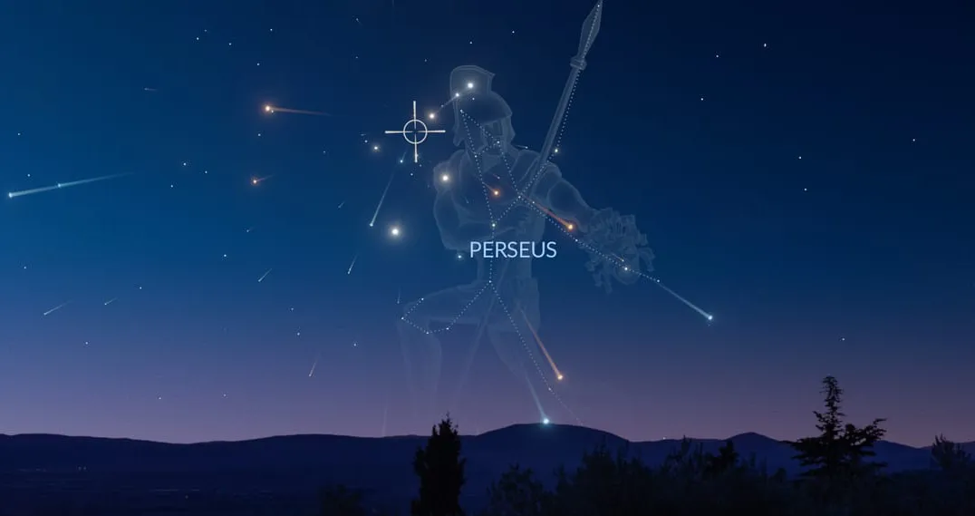 Perseids&rsquo; peak