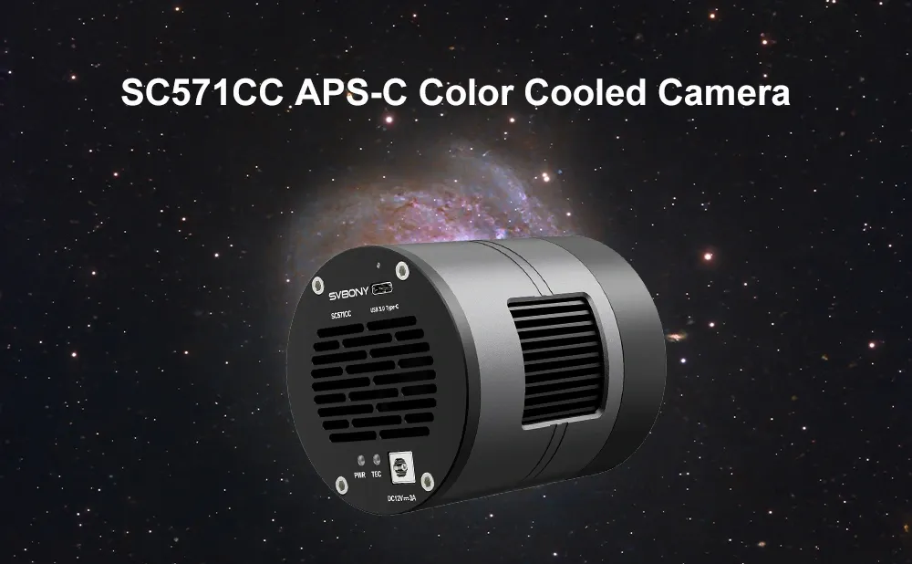 SC571CC APS-C Color Cooled Camera for Astrophotography