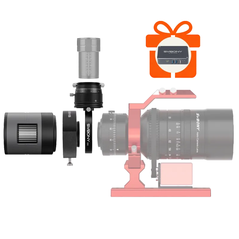 SVBONY SV555 54mm f/4.5 APO Astrograph Set for Deep Sky Photo