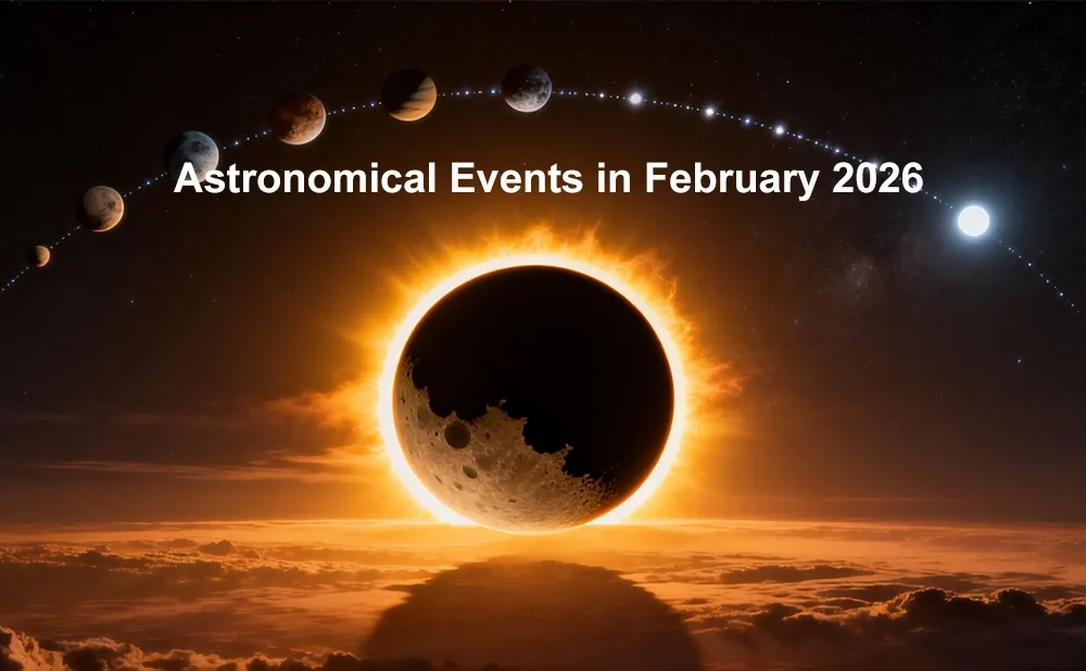 Astronomical Events in February 2026