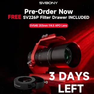 Petzval Refractor Astrograph Lens | SVBONY SV545