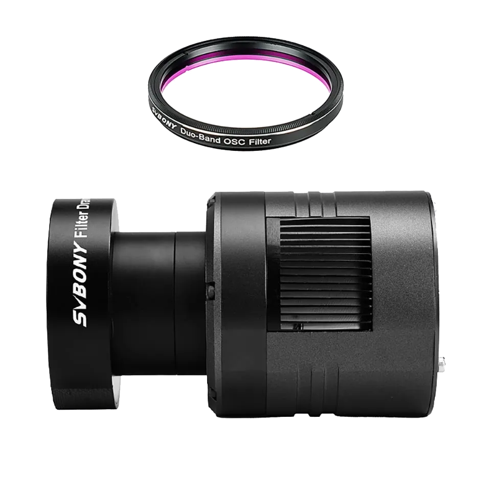 SV405CC Cooled Color Camera - SV226 Filter Drawer & SV220 7nm Dual-Band Filter 2inch For Astrophotography