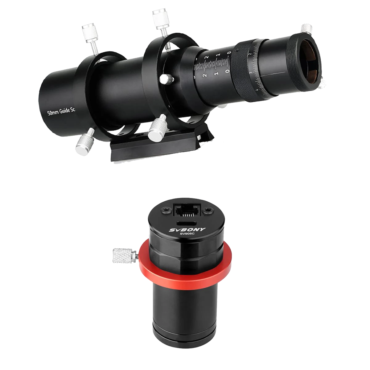SV106 Guide Scope - SV905C Camera Auto-Guiding System