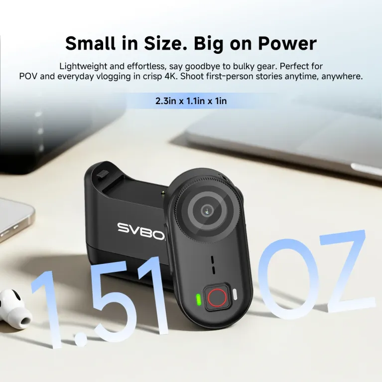 Magnetic Suction Thumb Action Pov Camera | SVBONY SVGo M3