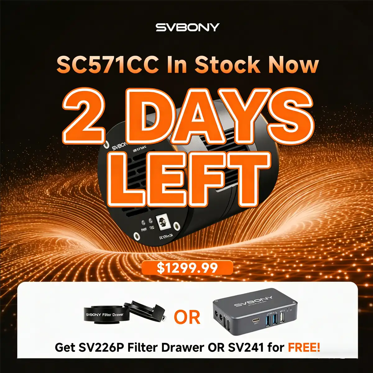 APS-C Color Cooled Astronomy Camera | SVBONY SC571CC