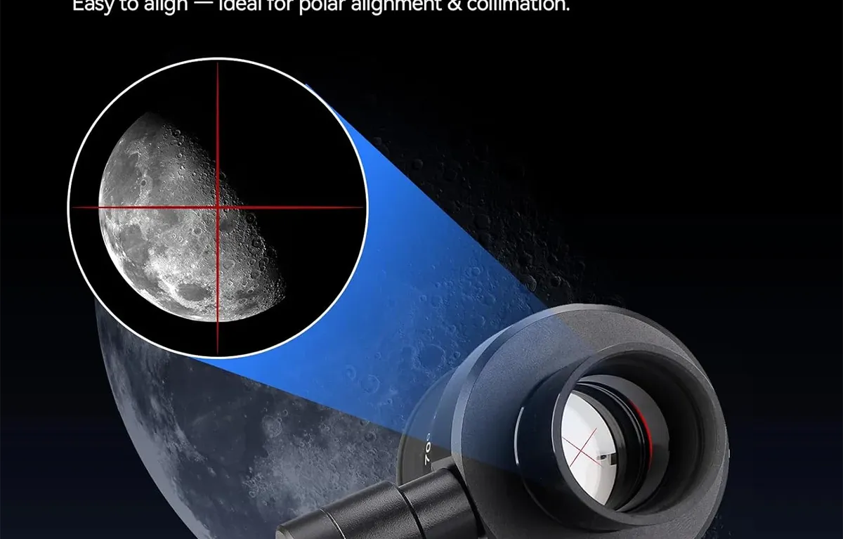 SVBONY SV152 20mm SWA 70° Illuminated Crosshair Eyepiece 1.25 inch