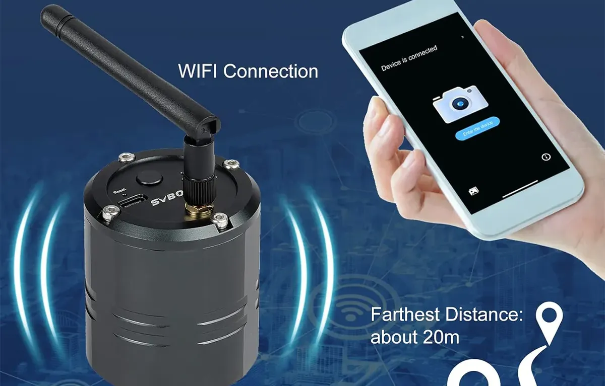 SVBONY SC001 Wifi Camera for Spotting Scope & Astronomy Telescope