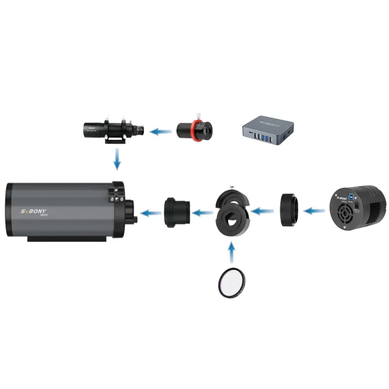 SVBONY MK127 Mak Telescope Kit for Cluster & Nebula Astrophoto