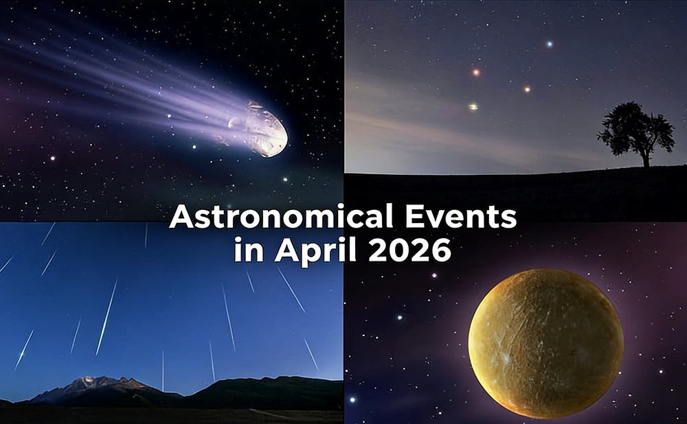 Astronomical Events in April 2026