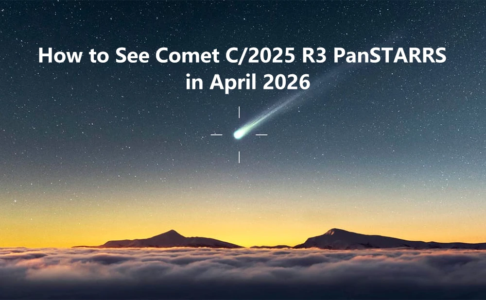 How to See Comet C/2025 R3 PanSTARRS in April 2026