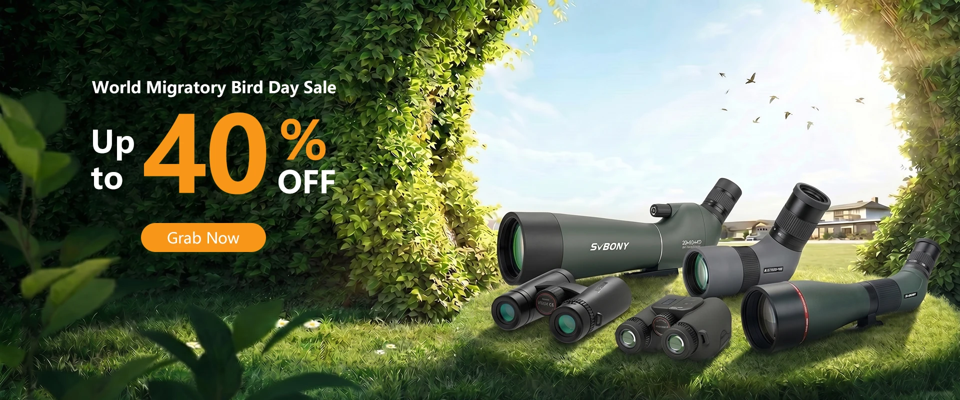 World Migratory Bird Day Sale - Up to 40% OFF