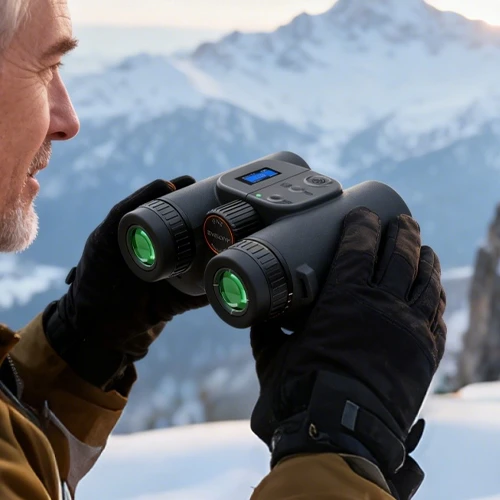 SA208 8x42 Integrated ED Binoculars with photos and videos (6MP) – for Bird Watching & Outdoor Observation