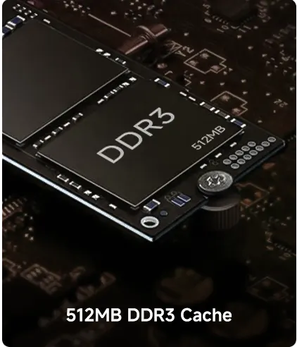 512MB DDR3 Cache