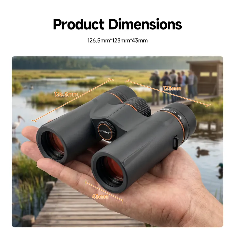 SVBONY SA207 8x32 ED APO Flat Field Binoculars