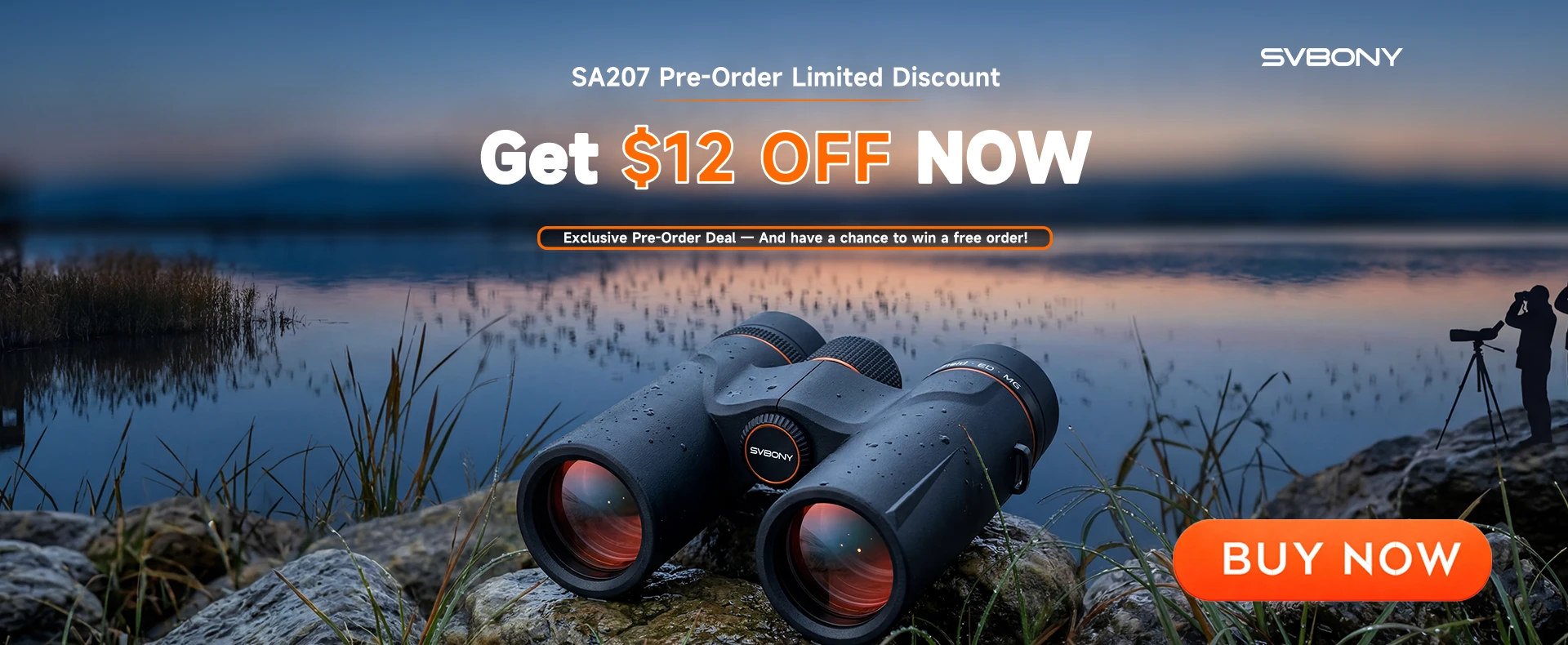 SVBONY SA207 8x32 ED APO Flat Field Binoculars