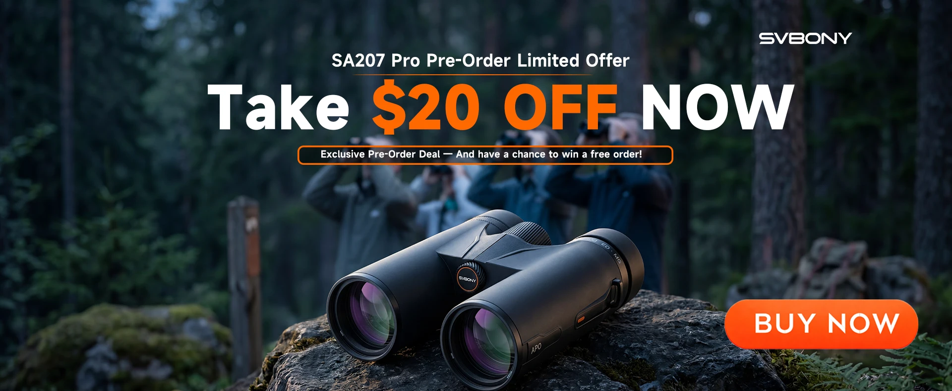 SVBONY SA207 Pro 8x42 APO Binoculars Apochromatic Structure