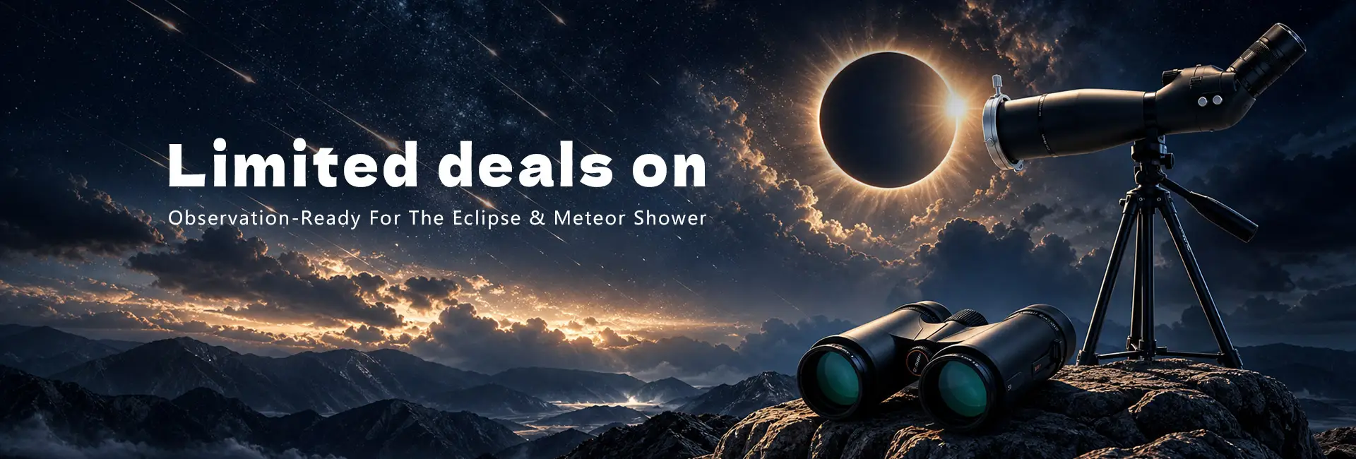 Solar Eclipse & Perseids 2026 | SVBONY Astronomy Event Gear