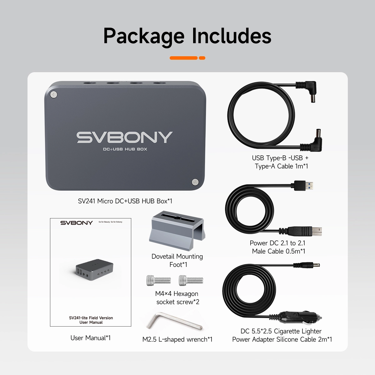 SVBONY SV241 Astronomy DC+USB HUB Box  for Astrophotography