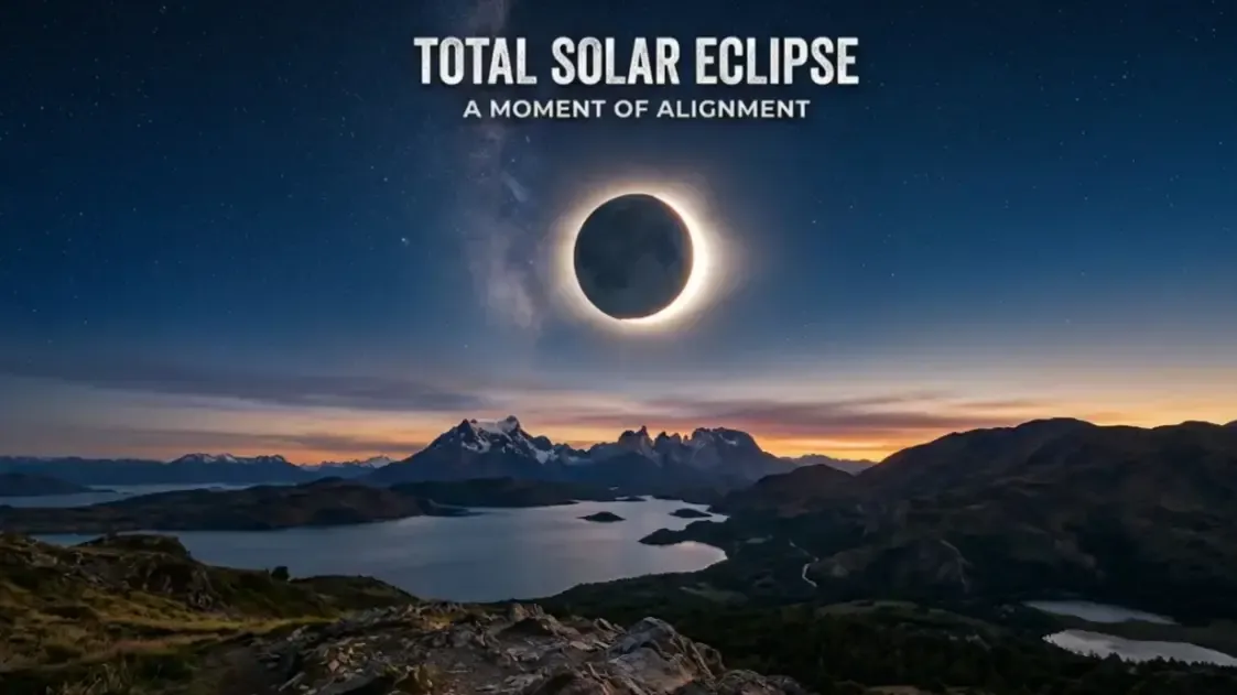 A MOMENT OF ALIGNMENT TOTAL SOLAR ECLIPSE