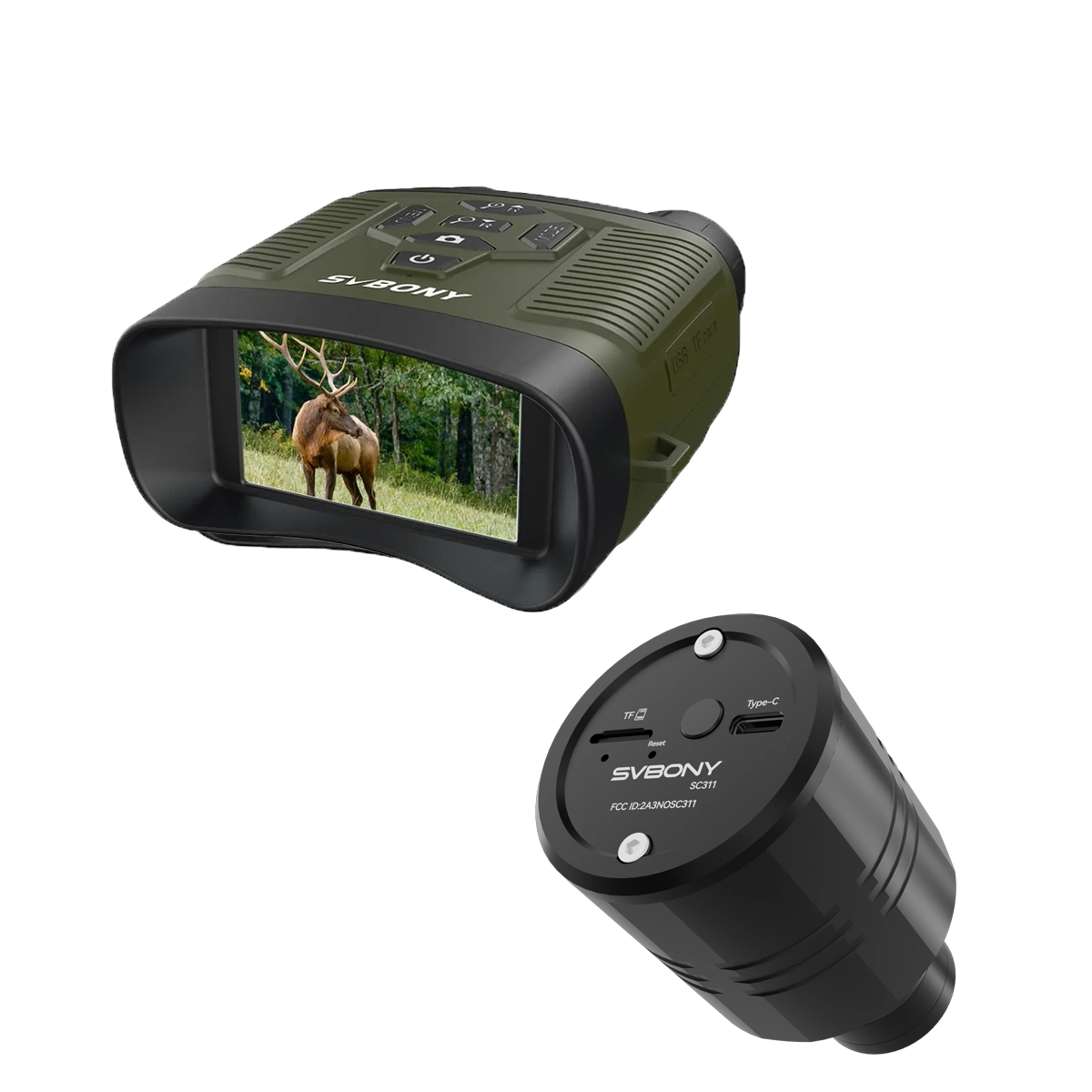 SVBONY SC311 2MP WIFI Digital Infrared Binoculars