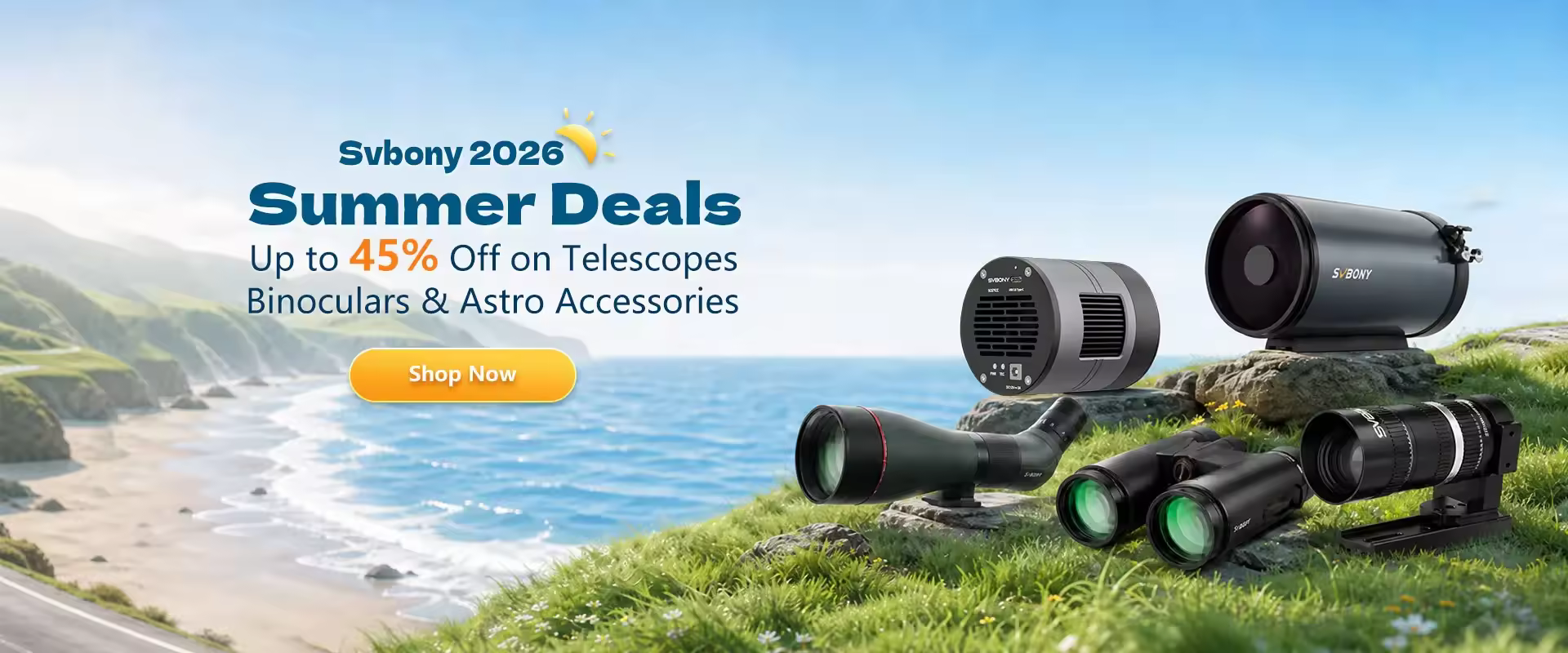 Svbony 2026 Summer Deals | Up to 45% Off Astro Gear
