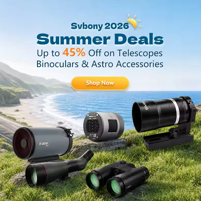 Svbony 2026 Summer Deals | Up to 45% Off Astro Gear