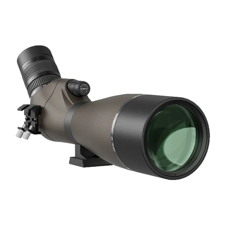 SVBONY SV29 25-75x80mm Spotting Scope Kit for Shooting and Outdoor