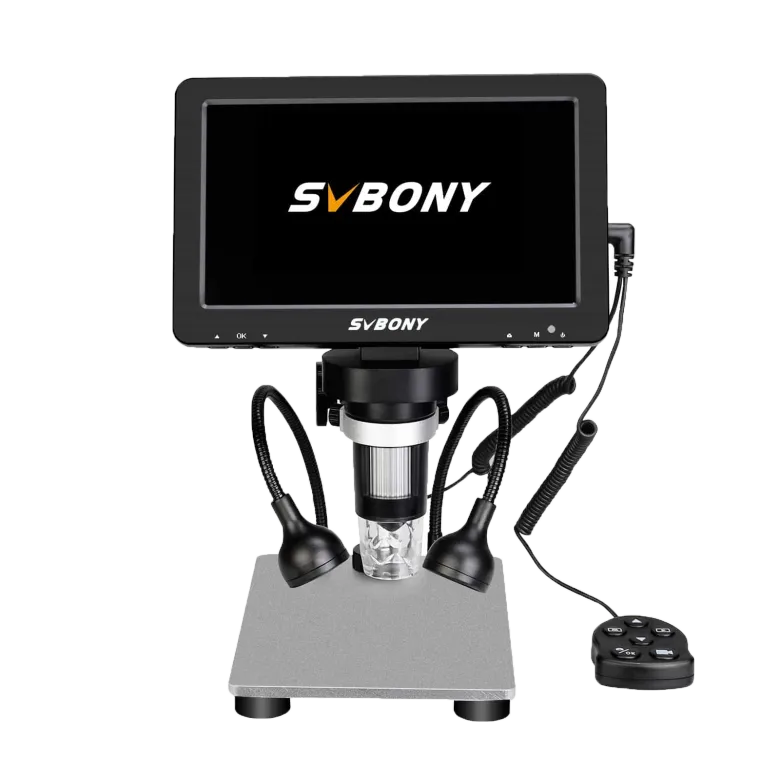 SV604 Portable Microscope LCD 7 Inch for Teaching Circuit Boards
