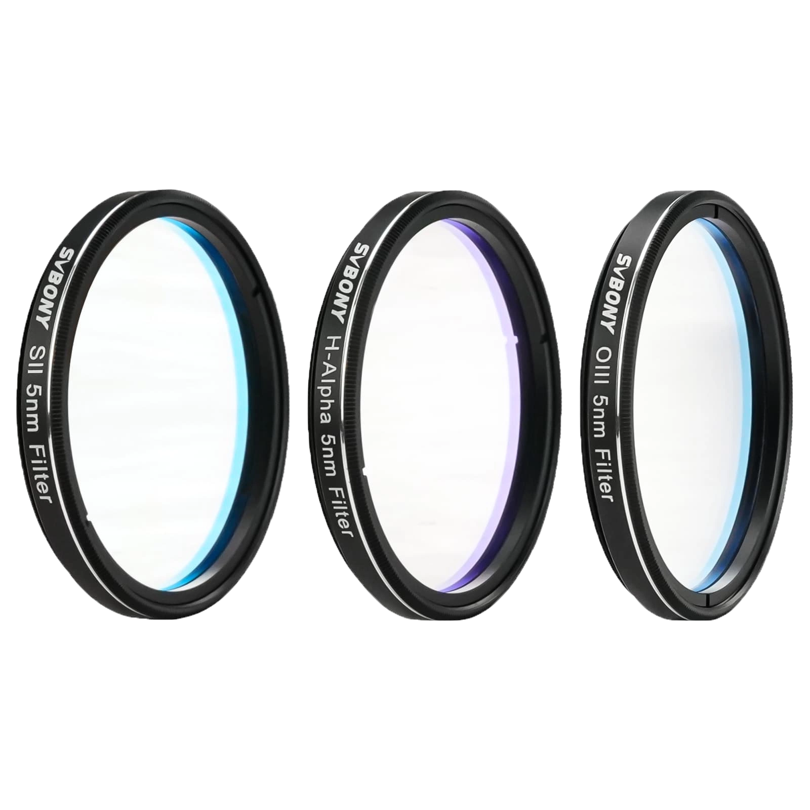 SVBONY SV227 2" SHO 5nm Narrowband Filter Set for Deep Sky Imaging