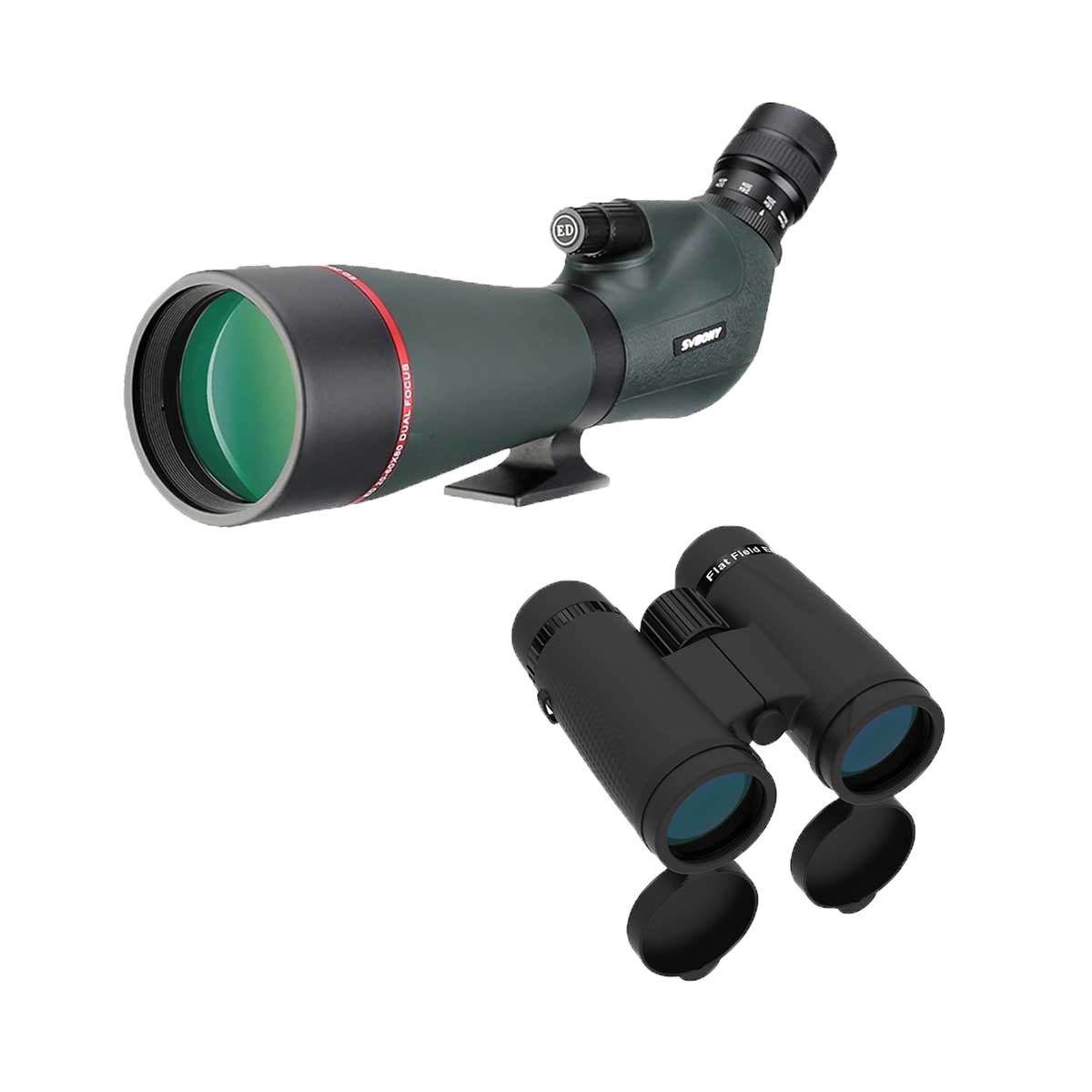SVBONY SV406P 20-60x80ED Scope & Binoculars Combo for Birding Festival