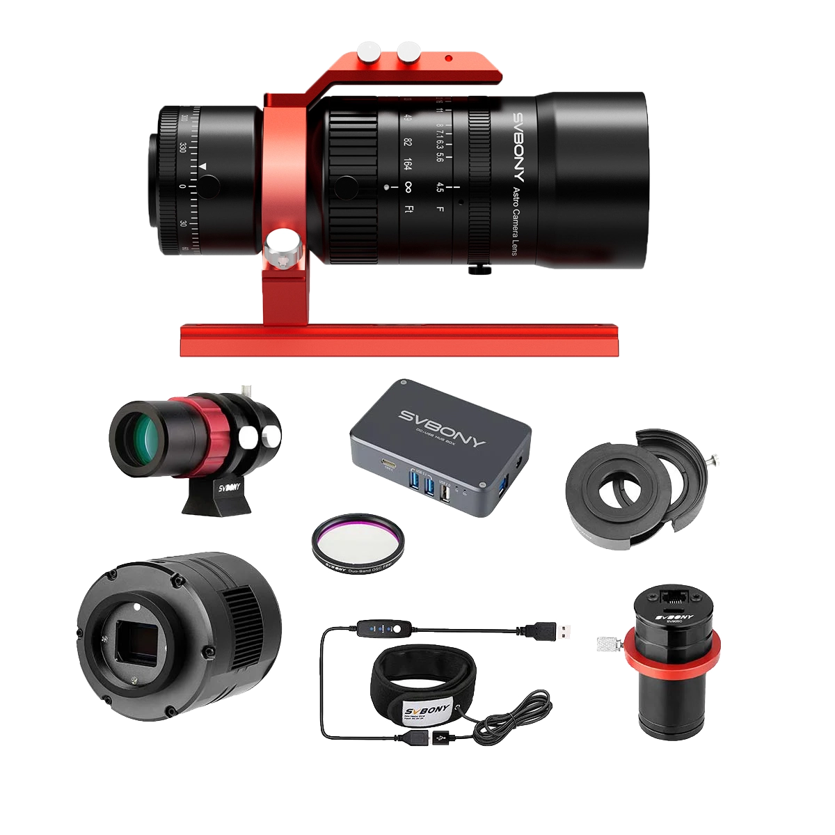 SV555 54mm f/4.5 APO Astrograph Set for Deep Sky Astrophotography