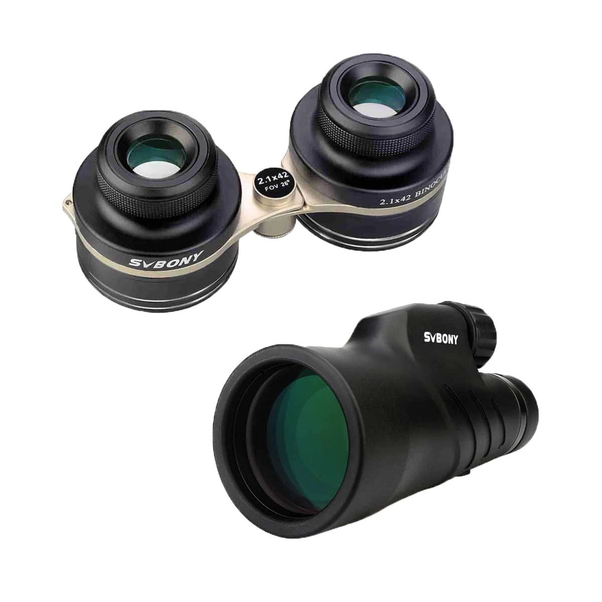 SV407 Super Wide Binoculars-SV45 HD Monocular for Father's & Kids Gifts