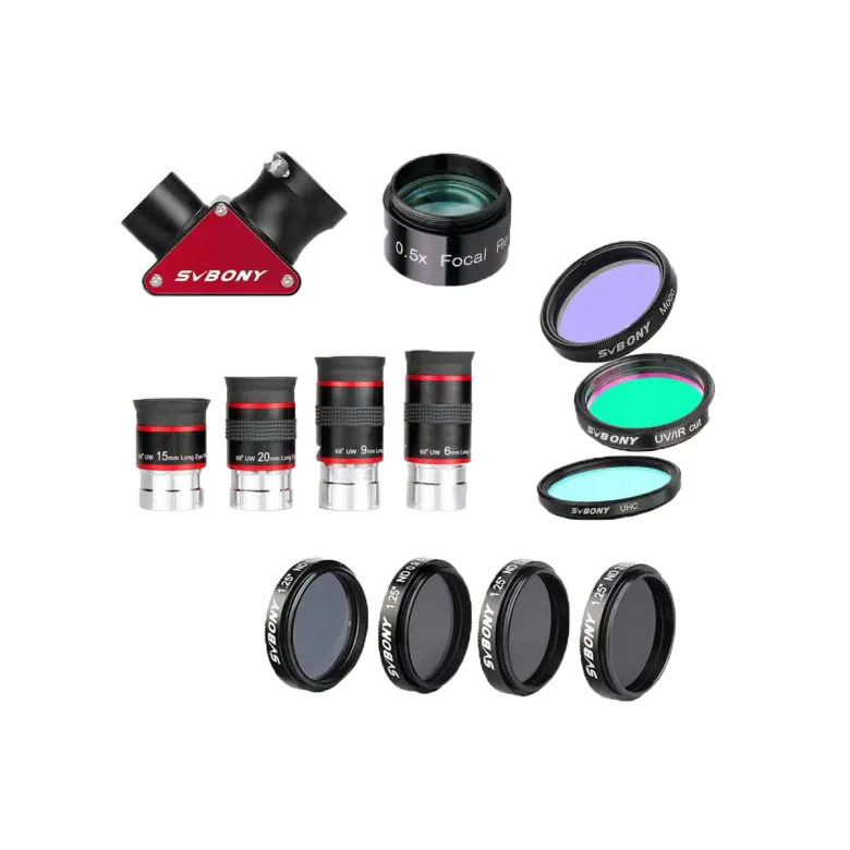 Svbony SV188P Diagonal 68° Eyepiece Filter Kit for Moon Planetary