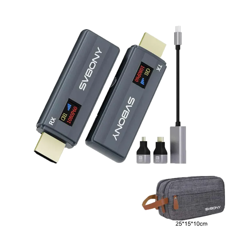 Svbony TransAir1 Wireless HDMI Transmitter Receiver 1080P LED Display