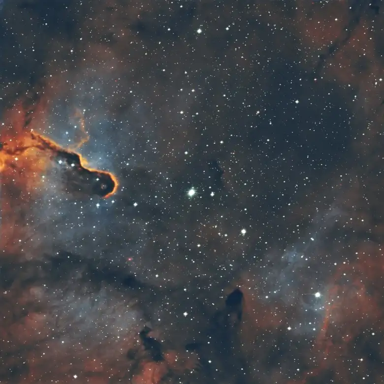 IC 1396 - with 2 aproaches using SV220 Duo band filter. (Standard and HOO processing)