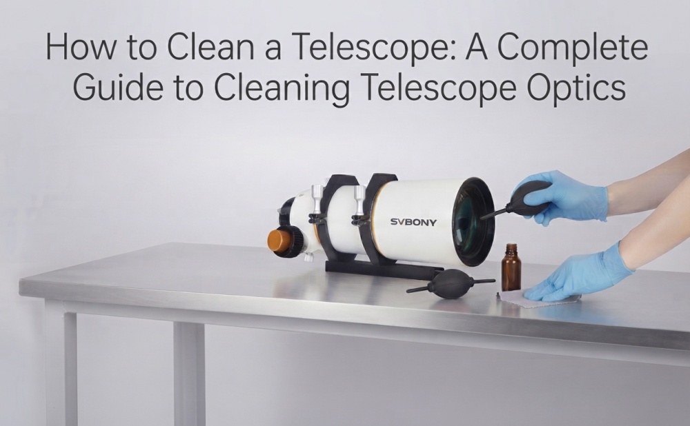 How to Clean a Telescope: A Complete Guide to Cleaning Telescope Optics