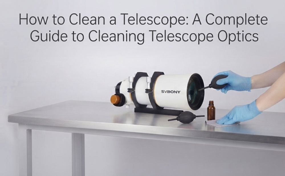 How to Clean a Telescope: A Complete Guide to Cleaning Telescope Optics