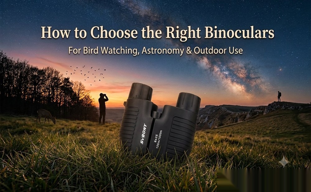 Binoculars Guide: How to Choose the Right Binoculars for Bird Watching, Astronomy, and Outdoor Use