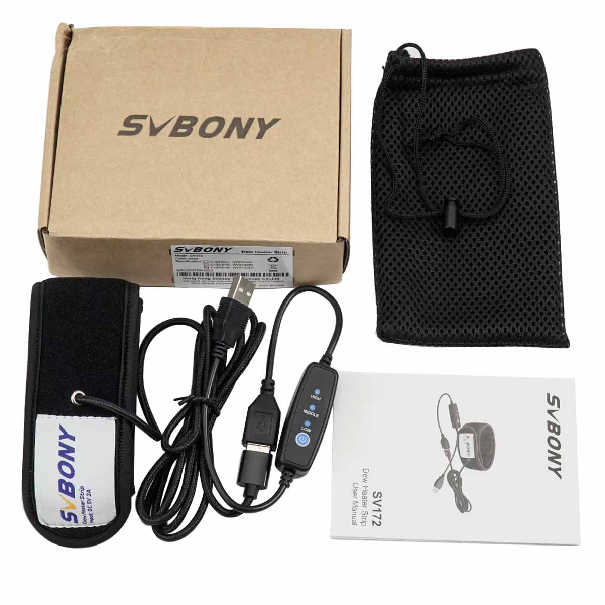 SVBONY MK127 Telescope and SV172 Accessory Bundle