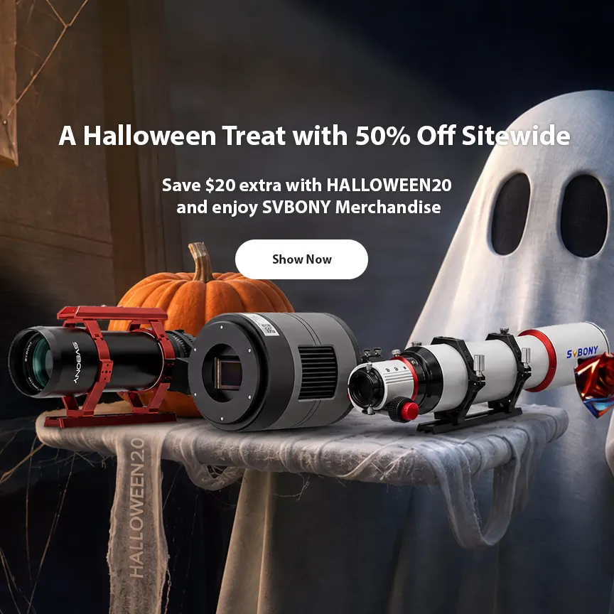Svbony 2026 Halloween Sale | $20% Off and SVBONY Merchandise