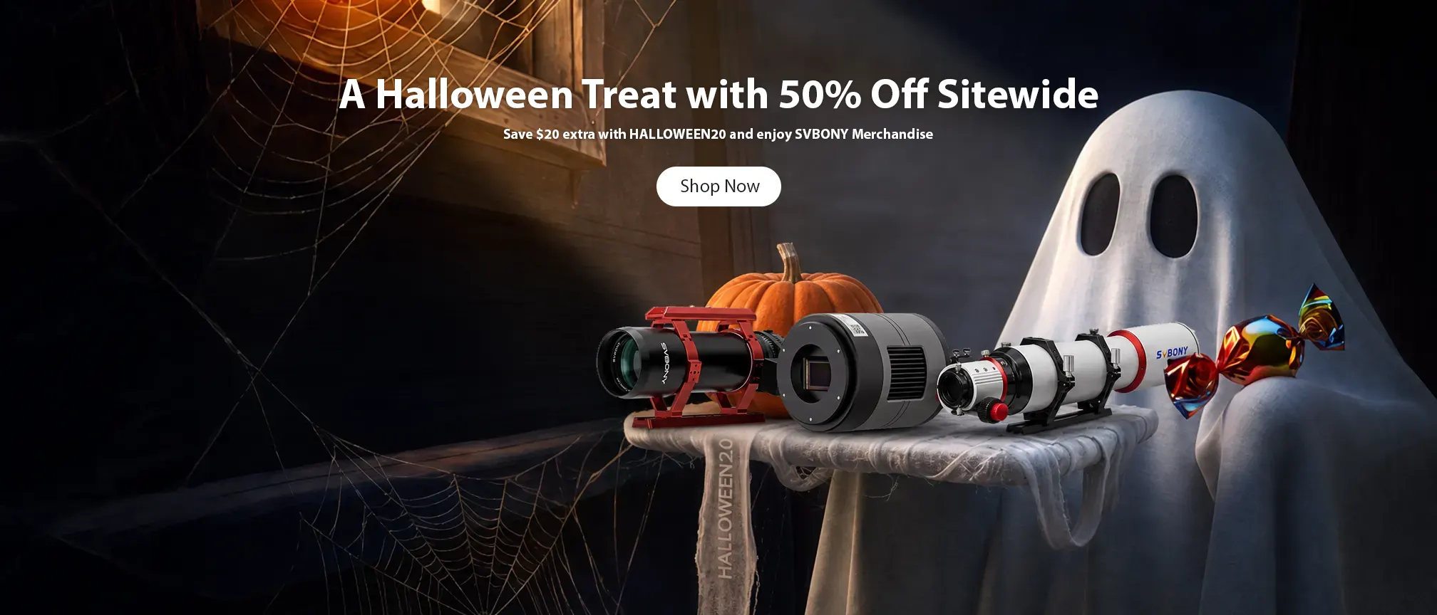 Svbony 2026 Halloween Sale | $20% Off and SVBONY Merchandise